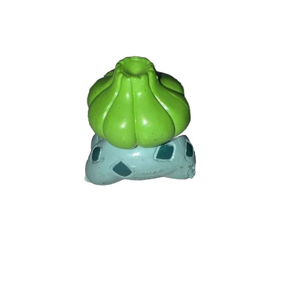 Nintendo Pokémon Bulbasaur Green 1.5" BasicFun B.F.I. Vinyl ToyFigure NoKeychain - Picture 5 of 5